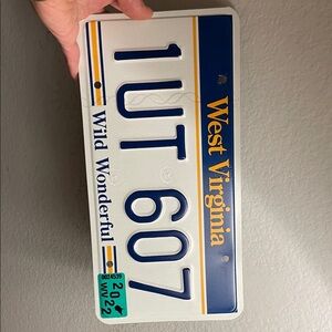 West Virginia License Plate